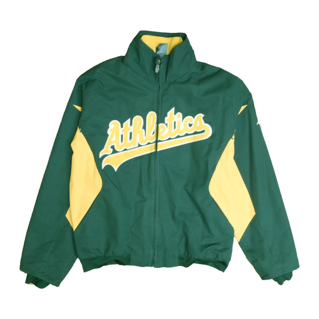 Oakland Athletics Majestic Dugout Jacket Size Medium Green MLB