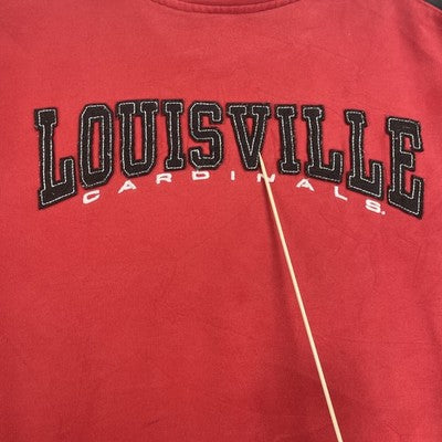 Louisville Cardinals Sweatshirt Size Large NCAA