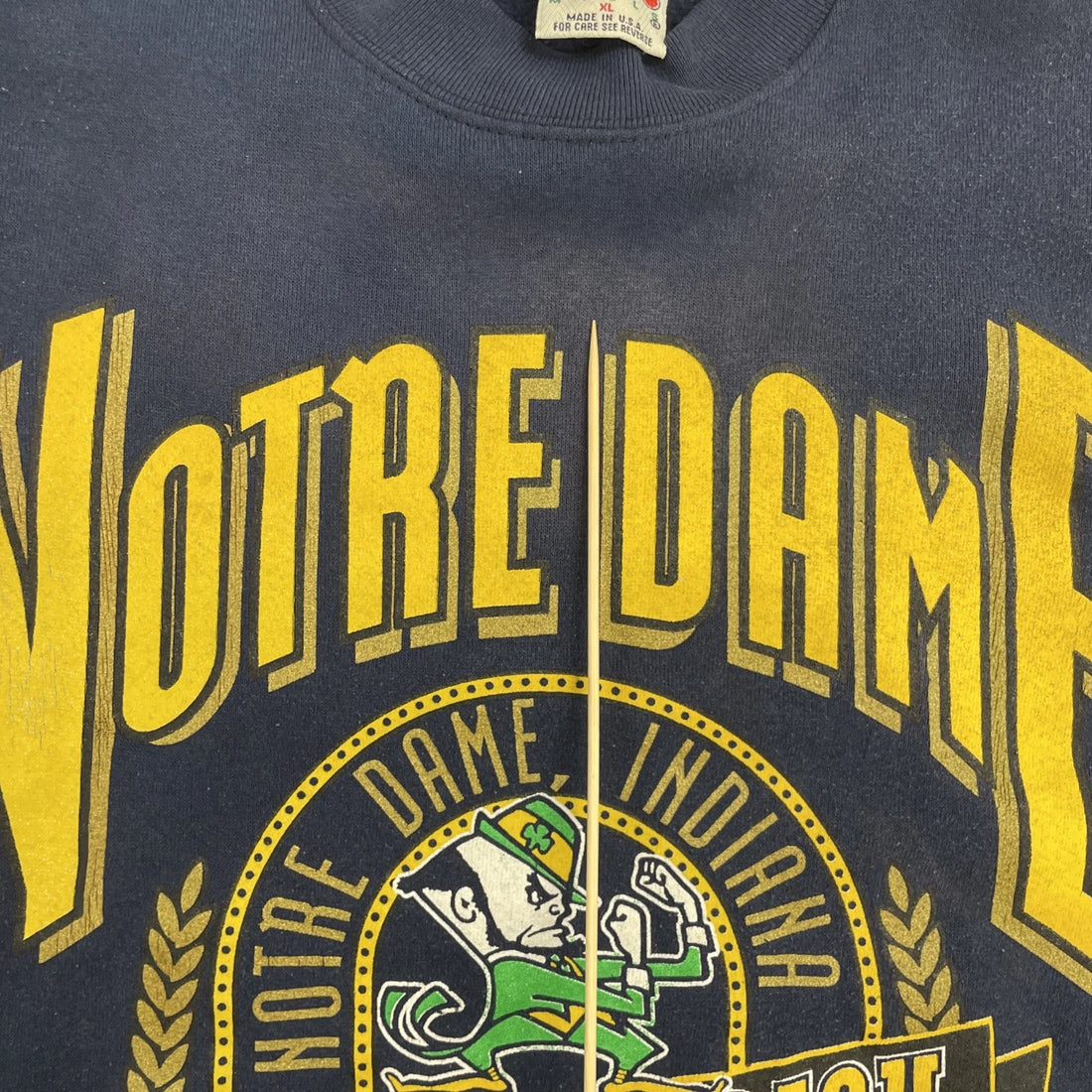 Vintage Notre Dame Fighting Irish Nutmeg Crewneck Sweatshirt Size XL NCAA
