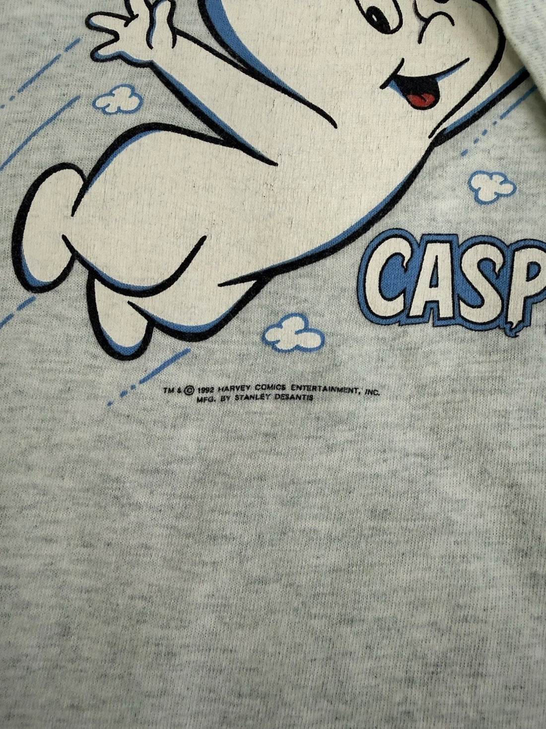 Vintage Casper Harvey Comics T-Shirt Size XL 1992 90s