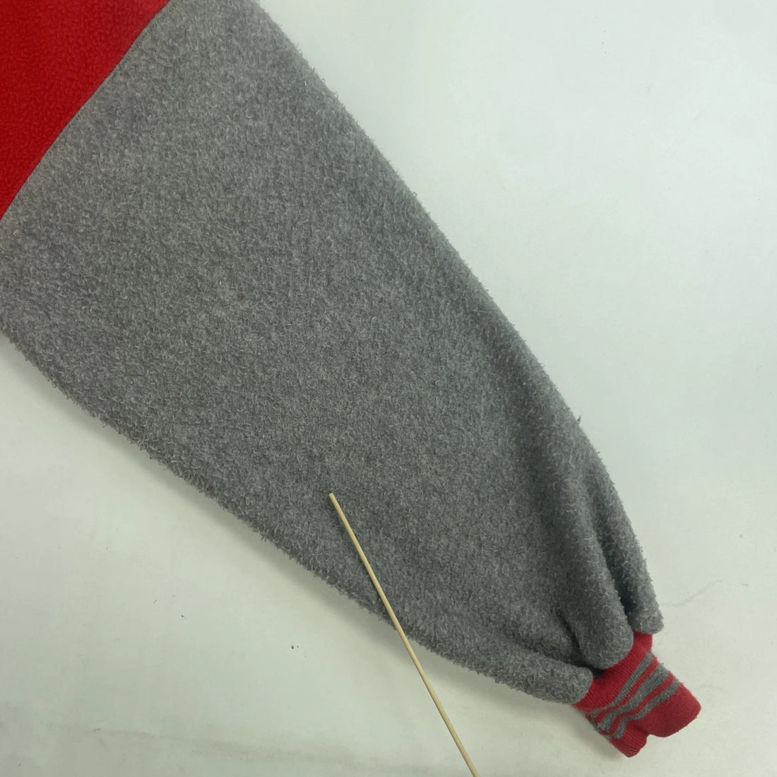 Vintage Mickey Mouse Disney Fleece Bomber Jacket Size Large Red