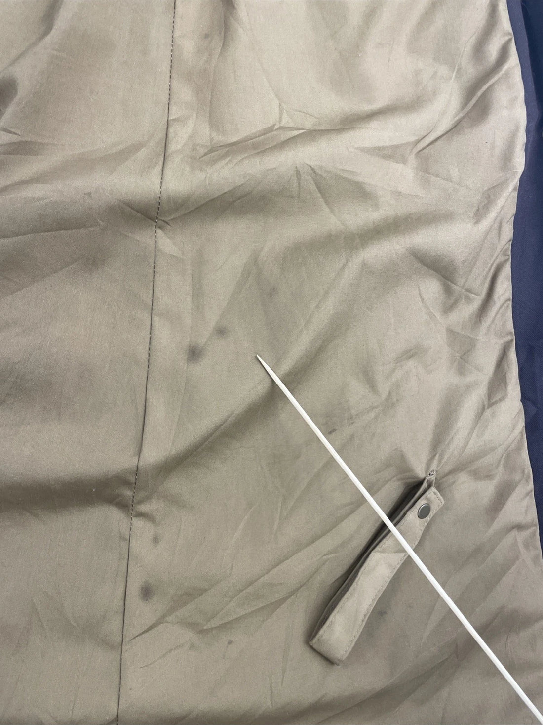 C.C. Filson Waxed Duster Coat Jacket Size Small Mahogany