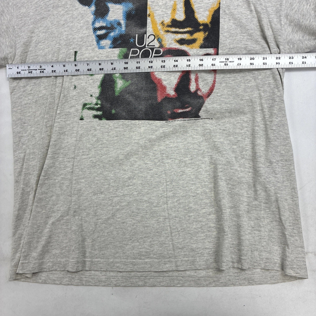 Vintage U2 Pop T-Shirt Size XL Band Tee 1997 90s