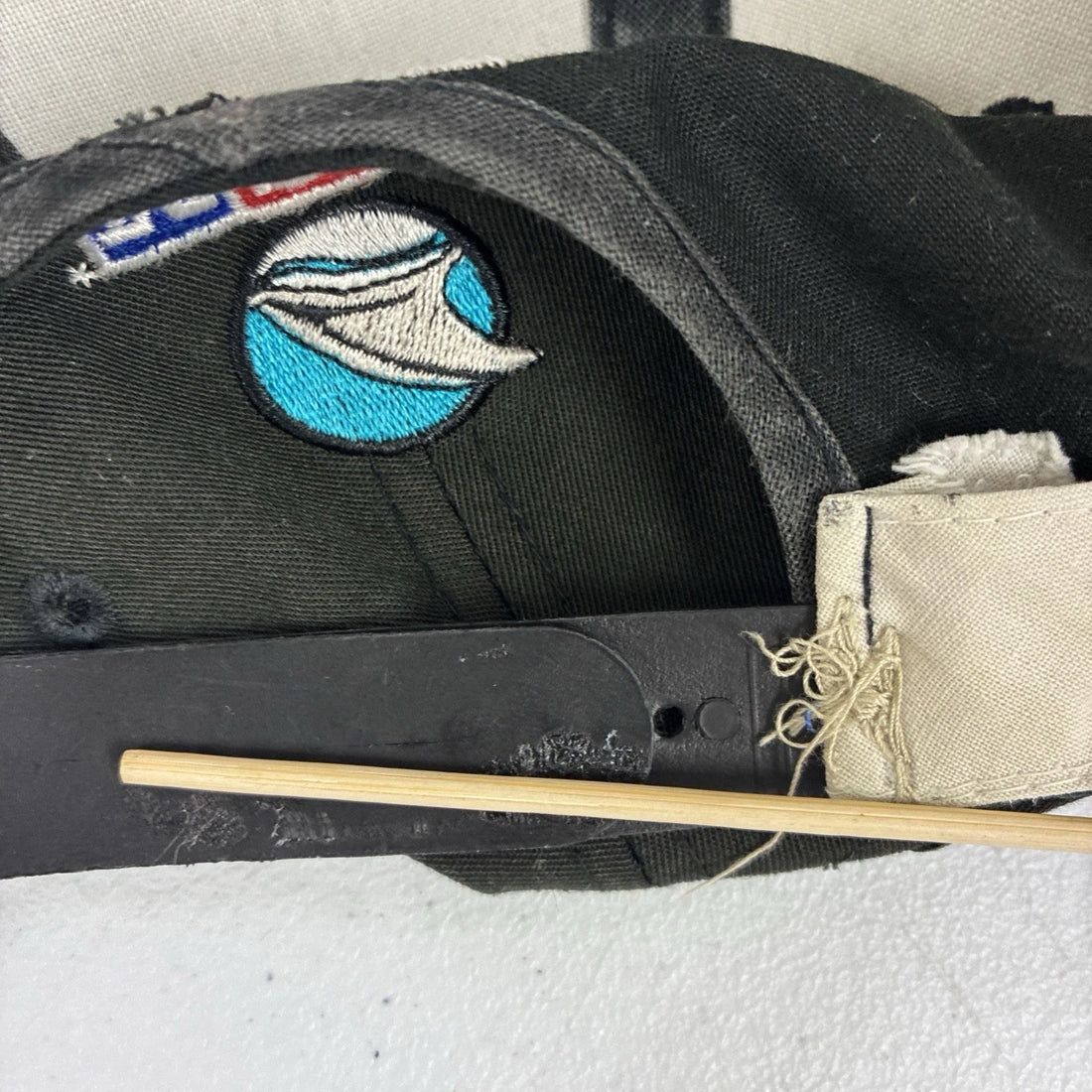 Vintage San Jose Sharks CCM Snapback Hat OSFA NHL