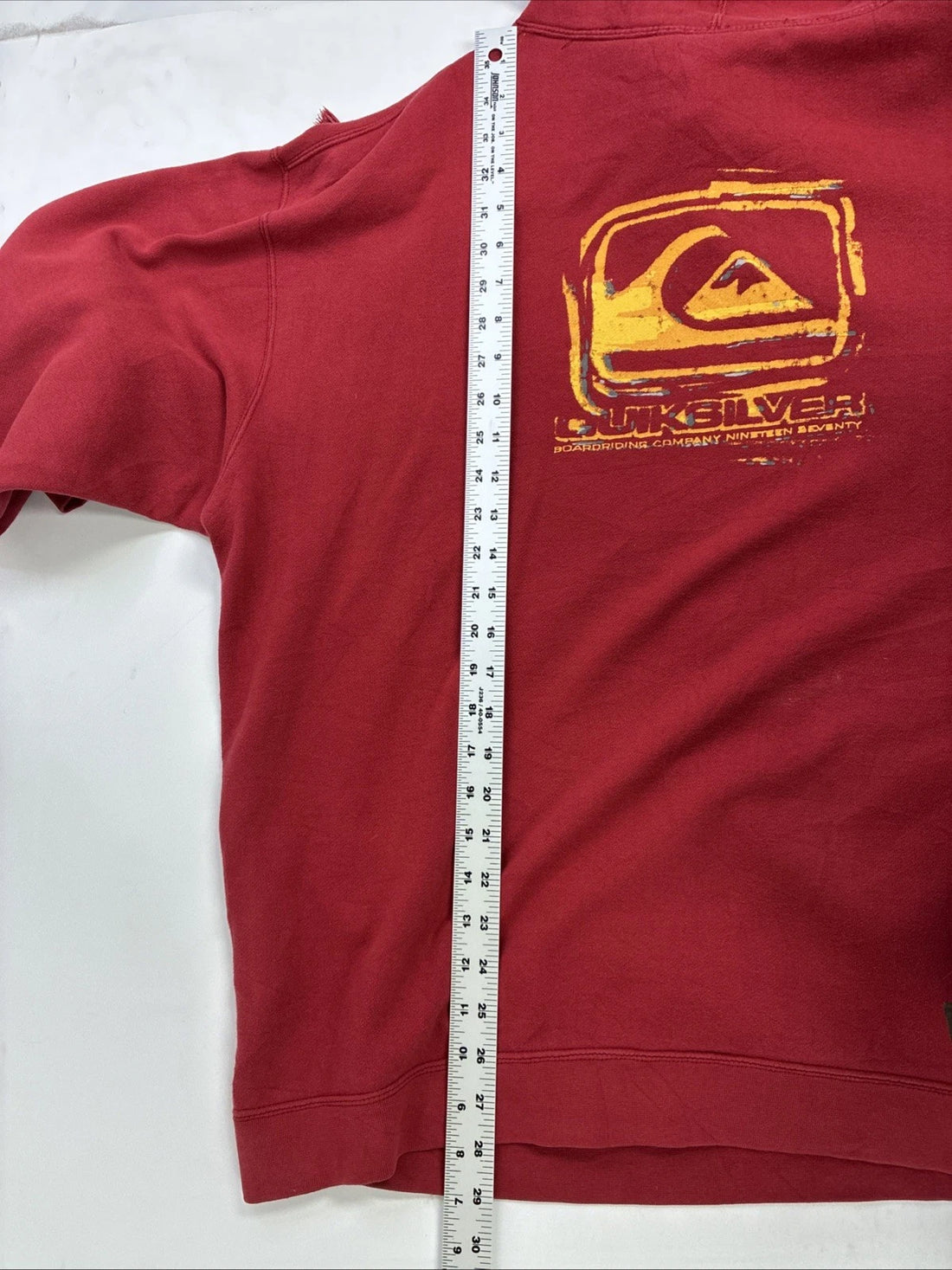 Vintage Quiksilver Sweatshirt Hoodie Size Large Y2K