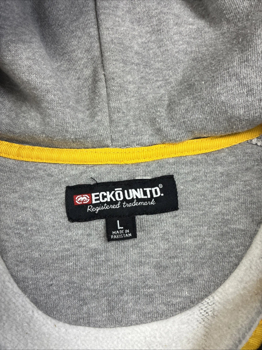 Vintage Ecko Unltd Zip Sweatshirt Hoodie Size Large Y2K