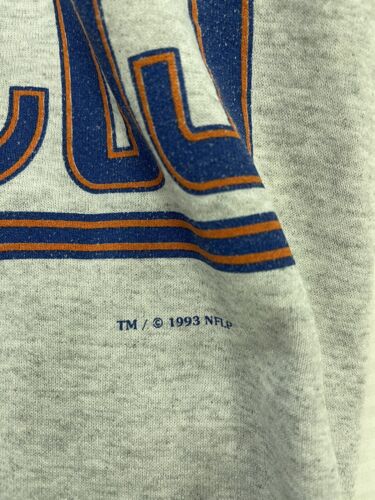 Vintage Denver Broncos Crest Sweatshirt Crewneck Size XL 1993 90s NFL
