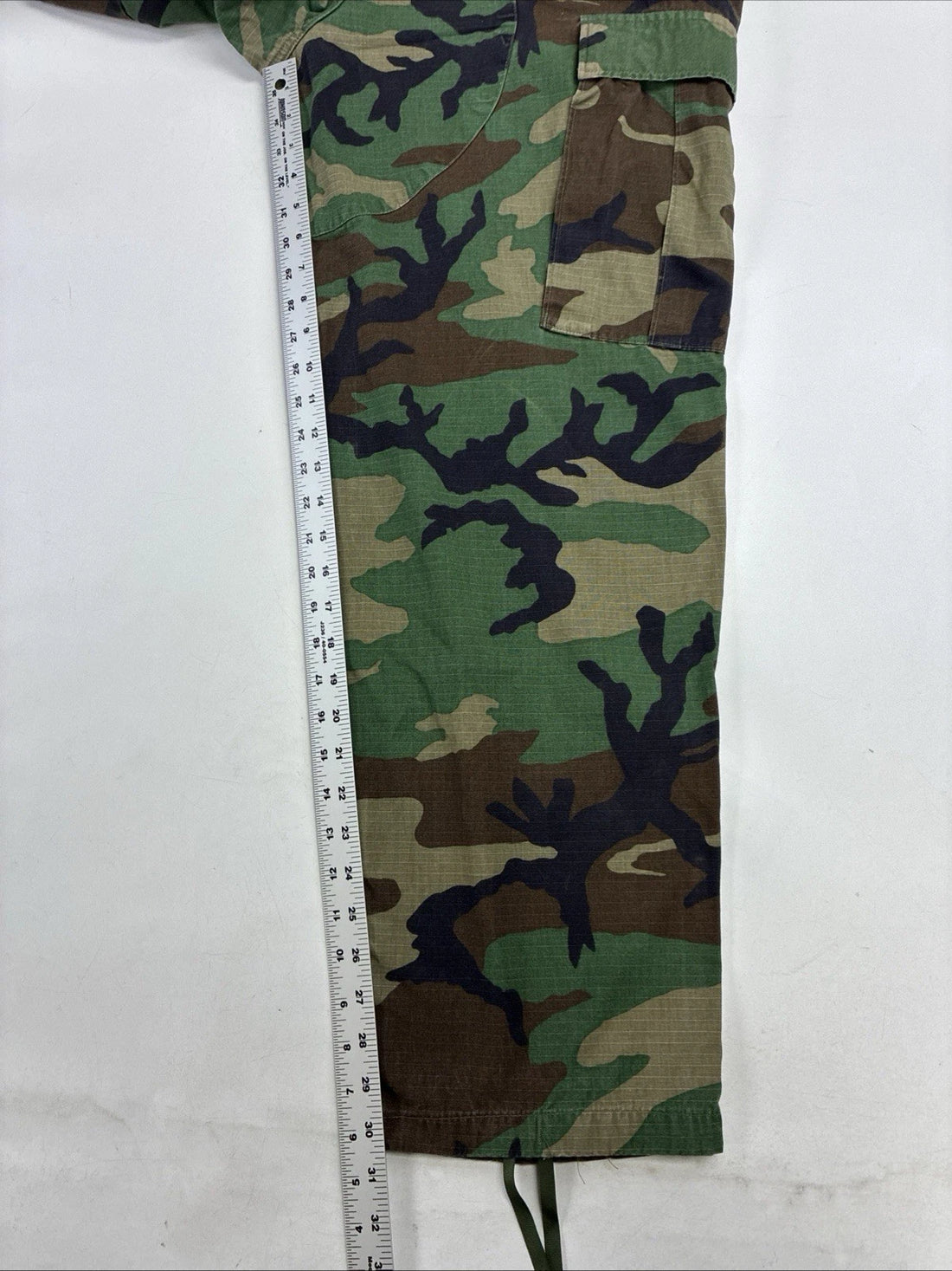 Hot Weather Combat Woodland Camo Cargo Utility Trousers Pants Size Medium