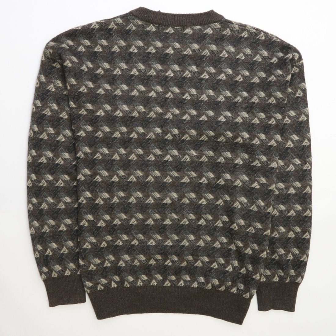 Vintage Hill & Archer Geometric Pullover Sweater Size Large