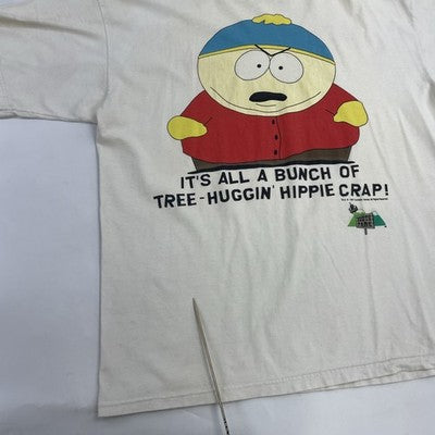 Vintage South Park Eric Cartman T-Shirt Size XL Cartoon TV Promo 1997 90s