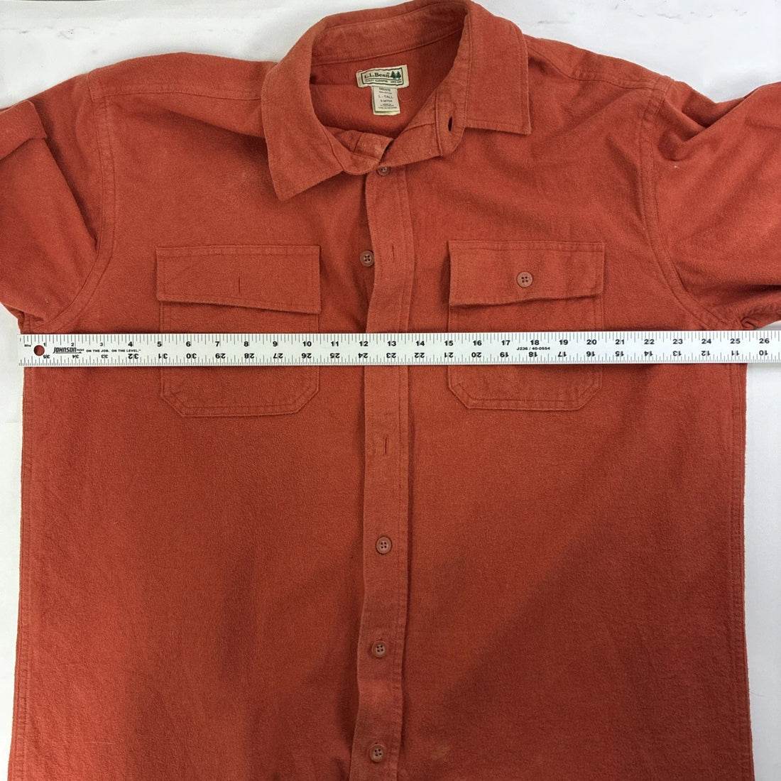 Vintage L.L. Bean Button Up Shirt Size Large Tall