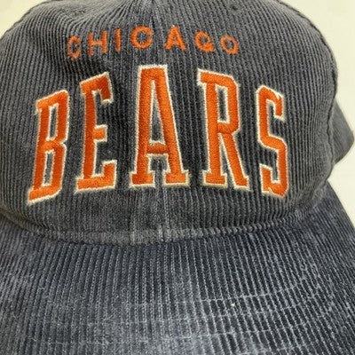 Vintage Chicago Bears Corduroy Starter Snapback Hat Cap NFL
