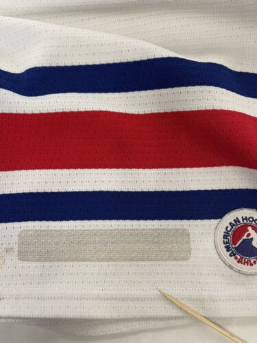 Vintage Rochester Americans Bauer Hockey Jersey Size Large AHL