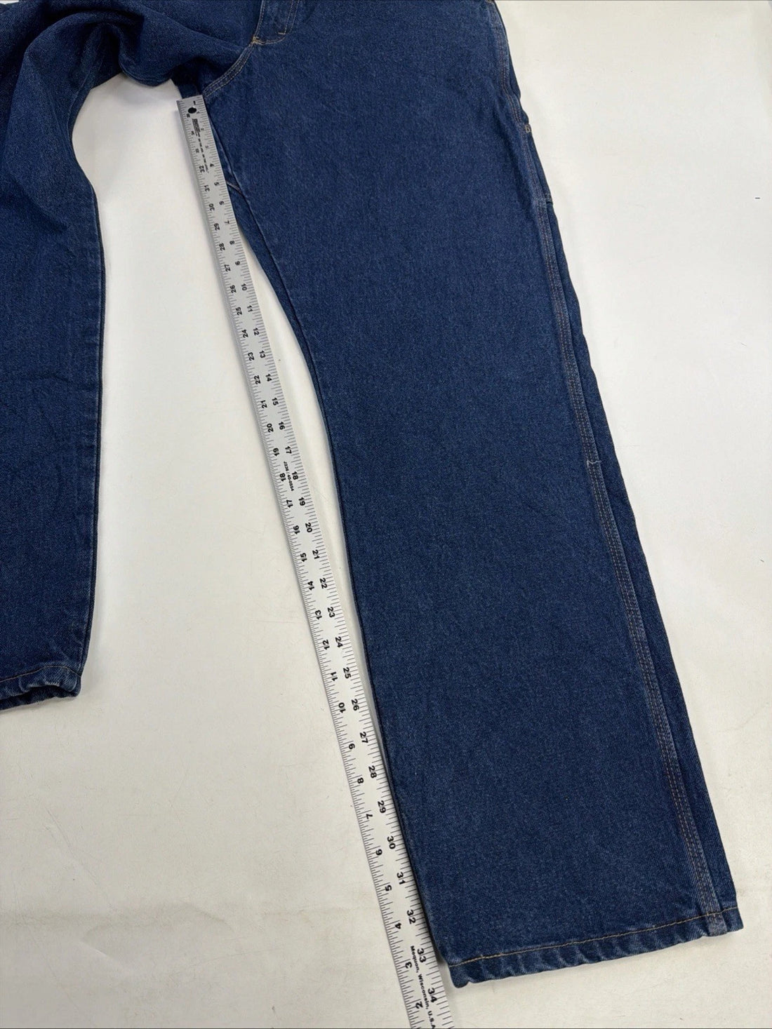 Vintage Wrangler Riggs Workwear Denim Jeans Pants Size 36 X 34