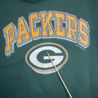 Vintage Green Bay Packers Sweatshirt Crewneck Size Small 90s NFL