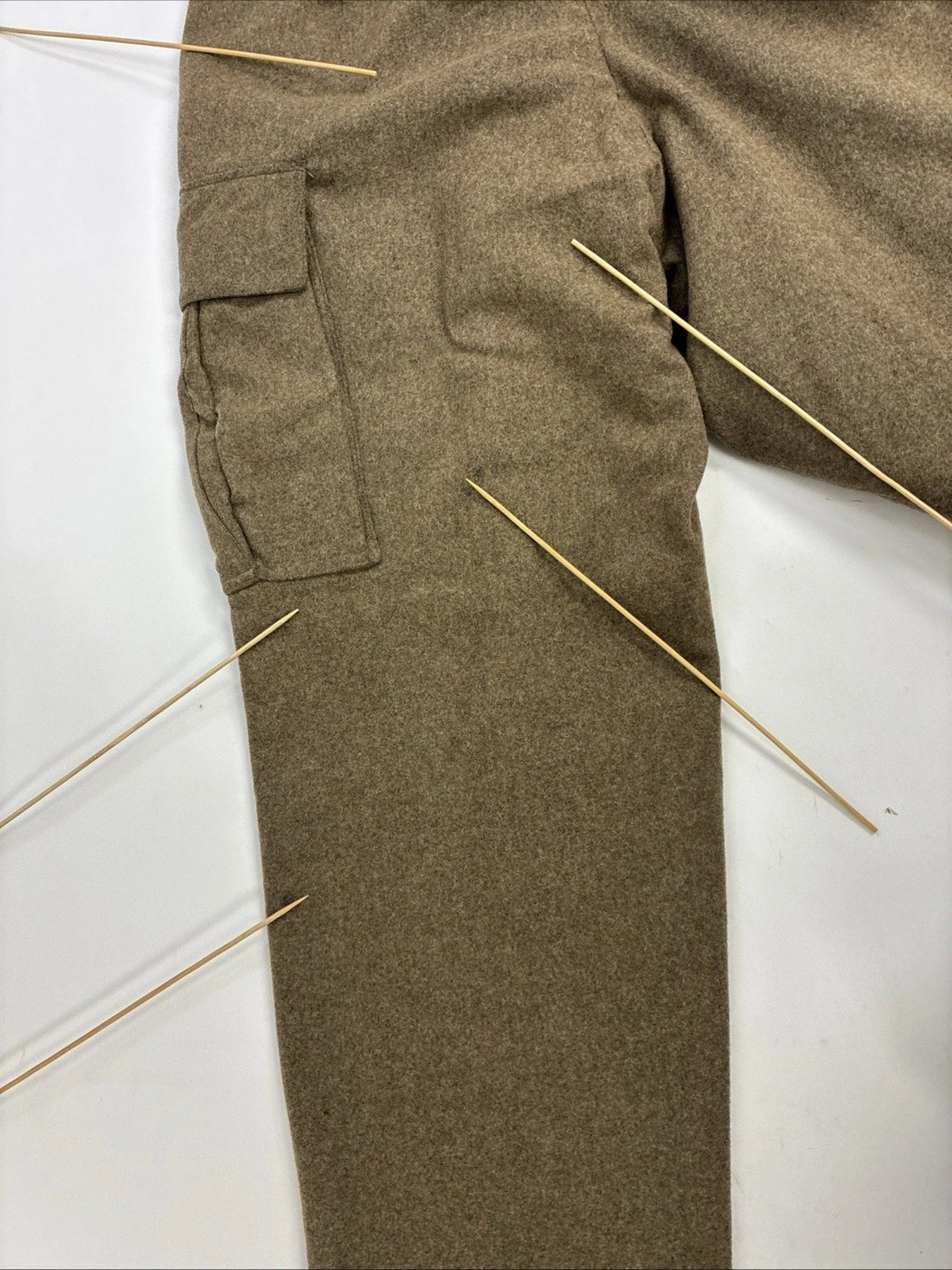 Vintage HCH Muermann KG Germany Military Army Wool Pants Size 30-32