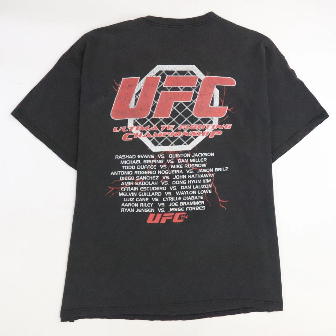 Rampage Vs Evans Griffin Vs Nogueira UFC T-Shirt Size 2XL