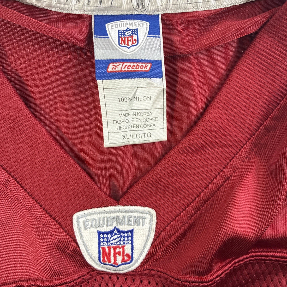 Vintage San Francisco 49ers Terrell Owens Reebok Jersey Size XL NFL
