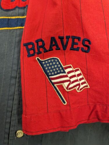 Atlanta Braves Mirage Baseball Jersey Size XL Cooperstown Collection M –  Throwback Vault