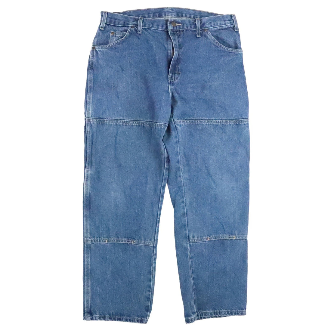 Dickies Double Knee Denim Jeans Work Pants Size 34 X 30