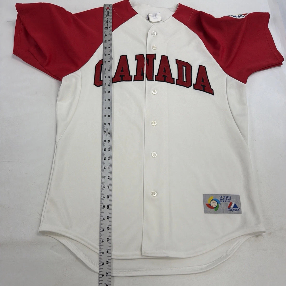 Team Canada Majestic 2009 World Baseball Classic Jersey Size Large