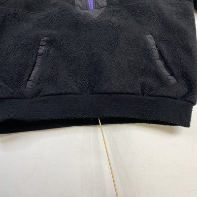 Vintage Eddie Bauer Fleece Jacket Size XL Black