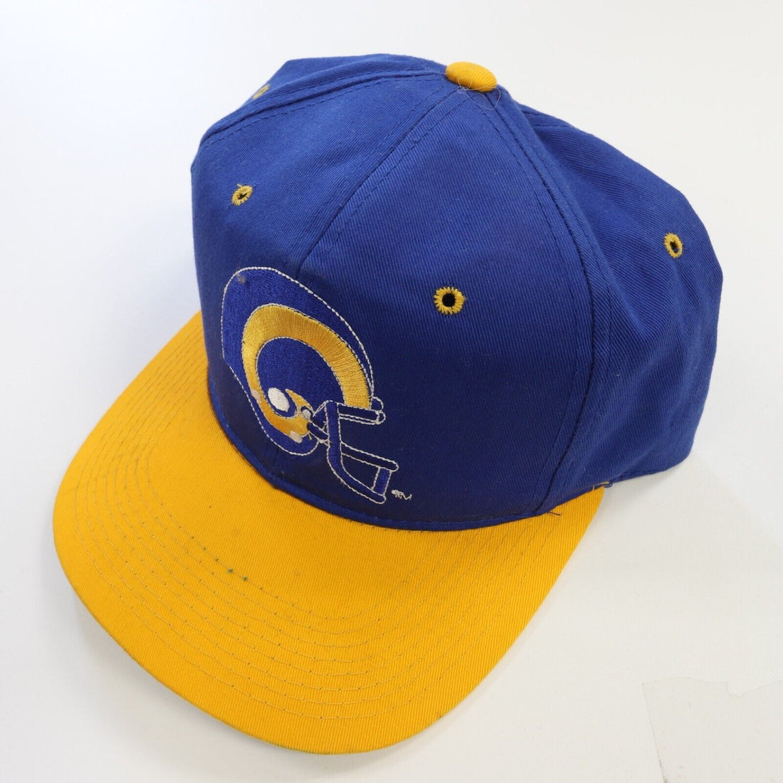 Vintage Los Angeles Rams New Era Snapback Hat Cap OSFA NWT 90s NFL