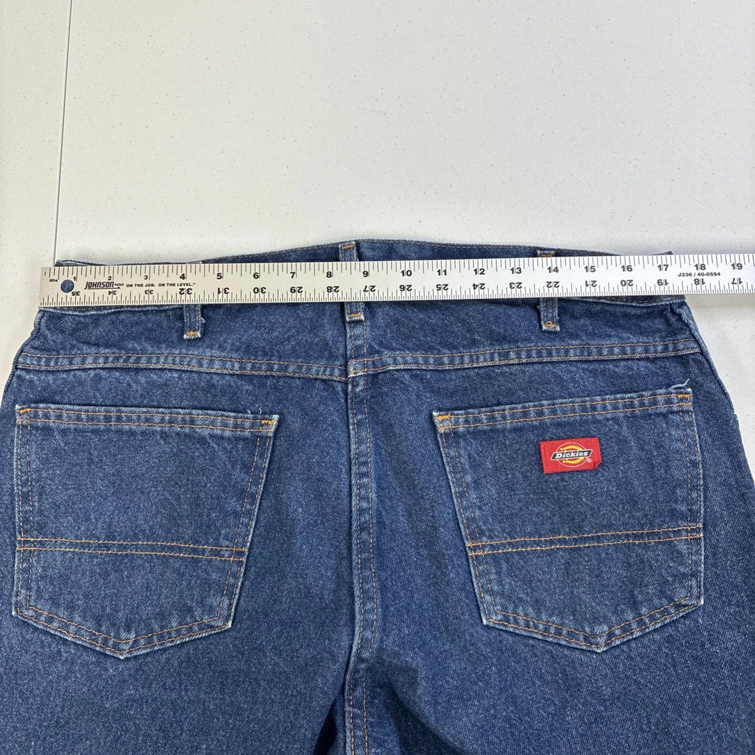 Dickies Carpenter Denim Jeans Work Pants Size 34 X 32 Blue