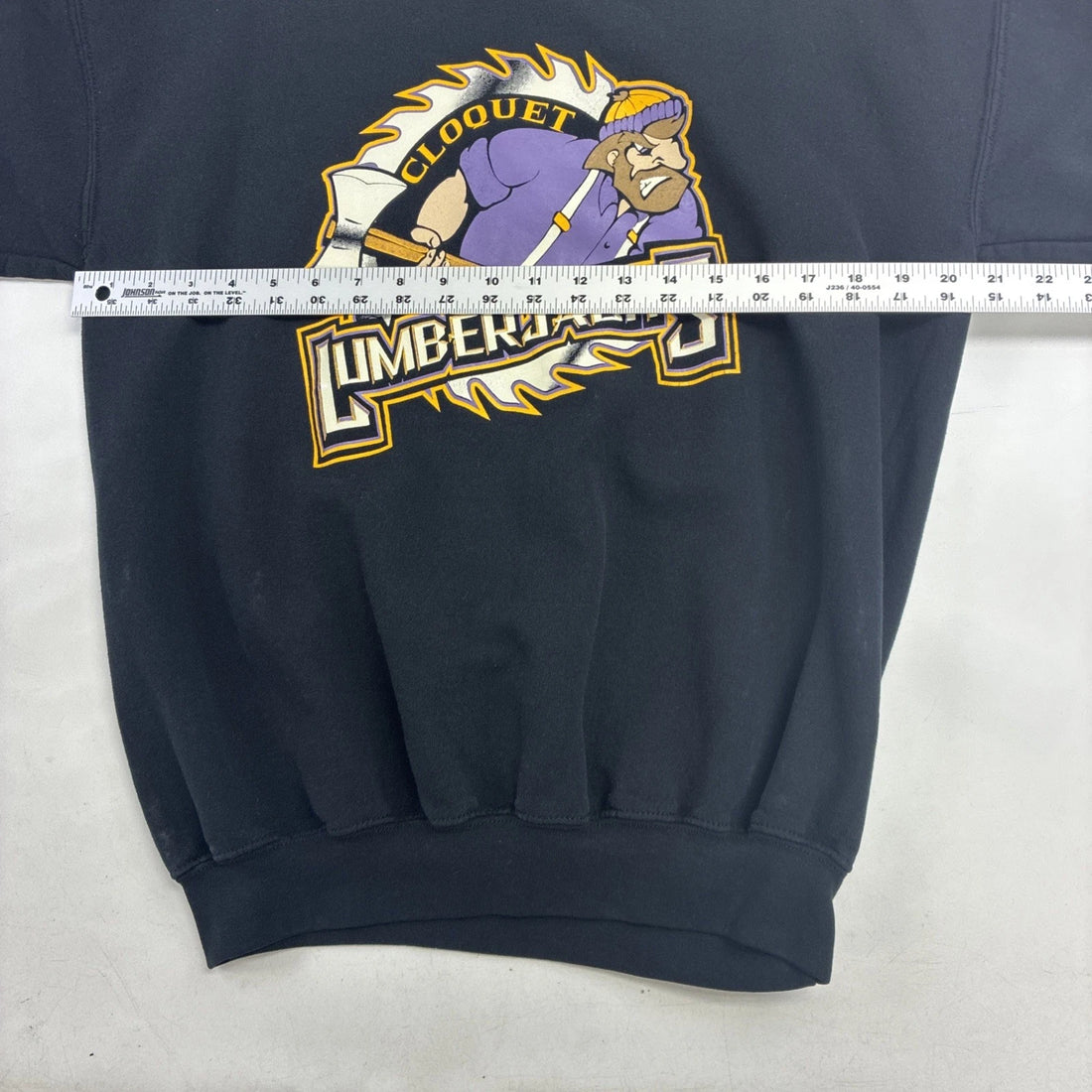 Vintage Cloquet Lumberjacks Crewneck Sweatshirt Size Medium