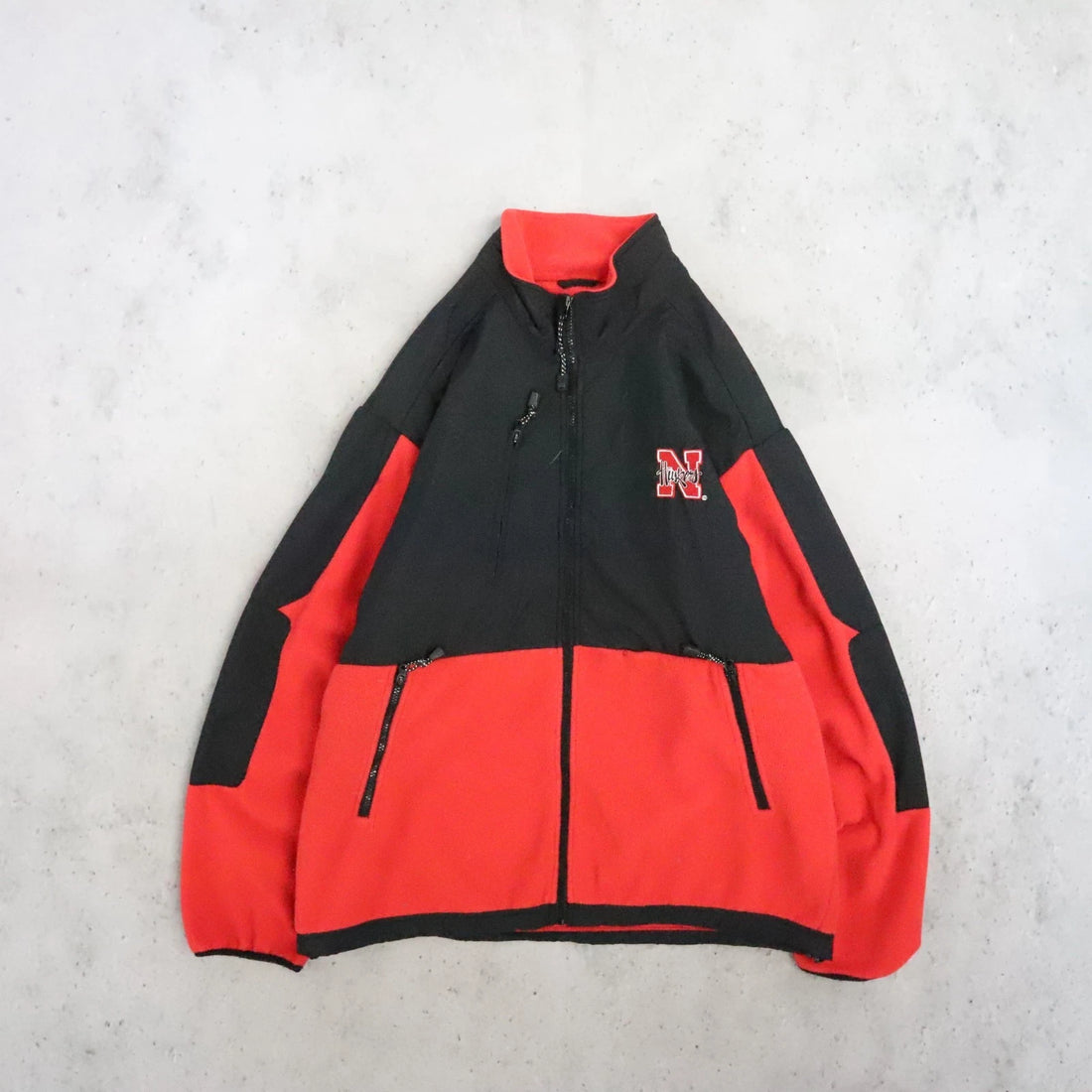 Nebraska Cornhuskers Fleece Jacket Size XL NCAA