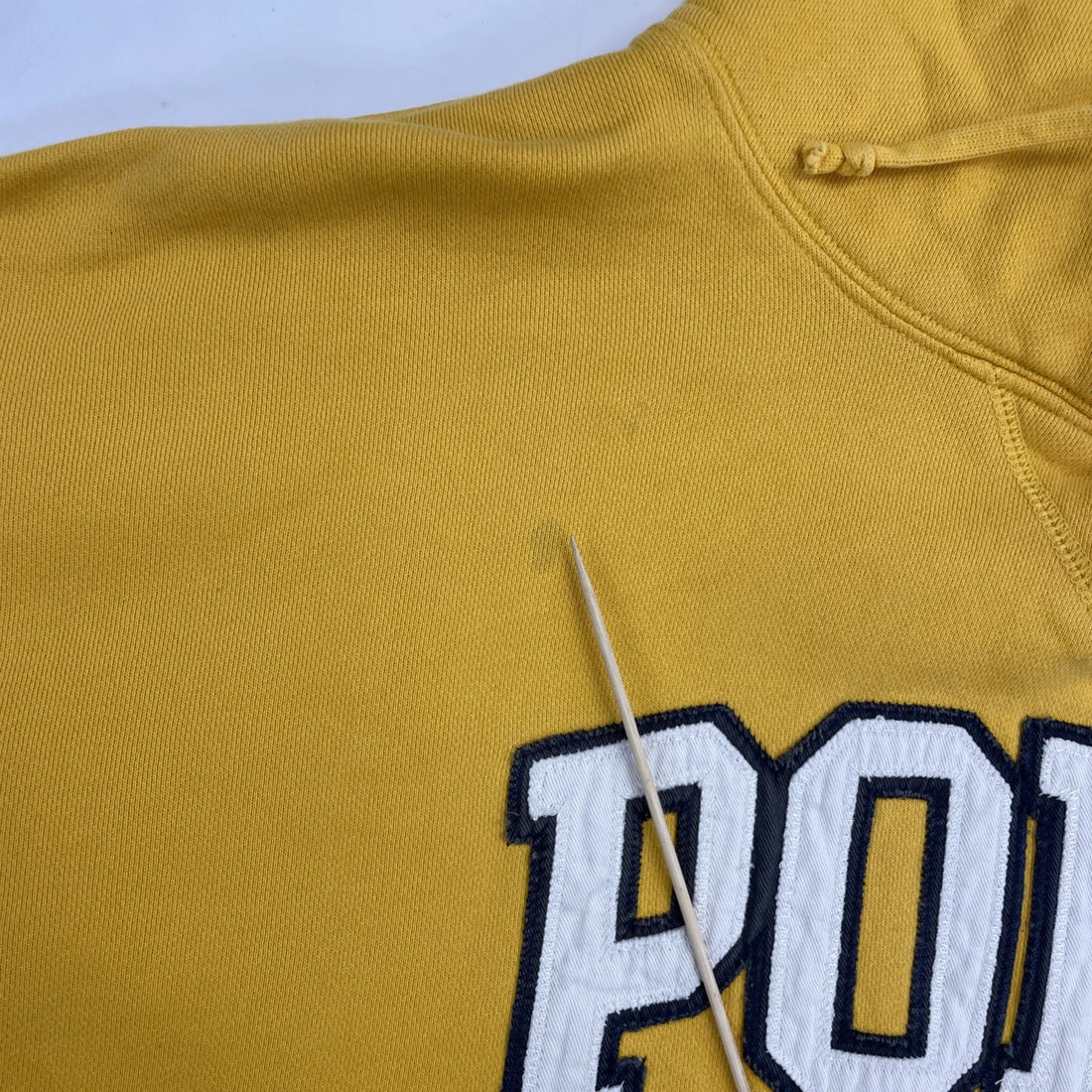 Polo Jeans Ralph Lauren Sweatshirt Hoodie Size XL Yellow