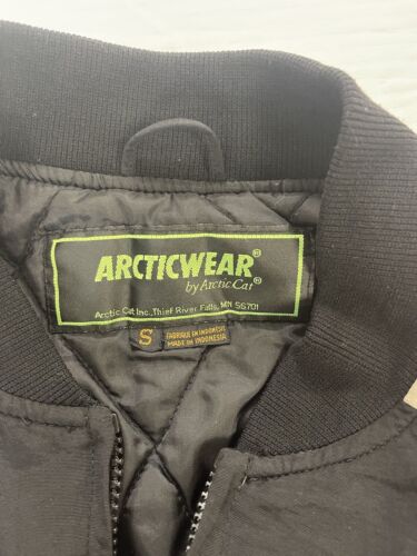 Vintage Arcticwear Arctic Cat Bomber Jacket Size Small Snowmobile