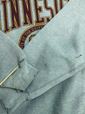 Vintage Minnesota Golden Gophers Crewneck Sweatshirt Size Medium NCAA