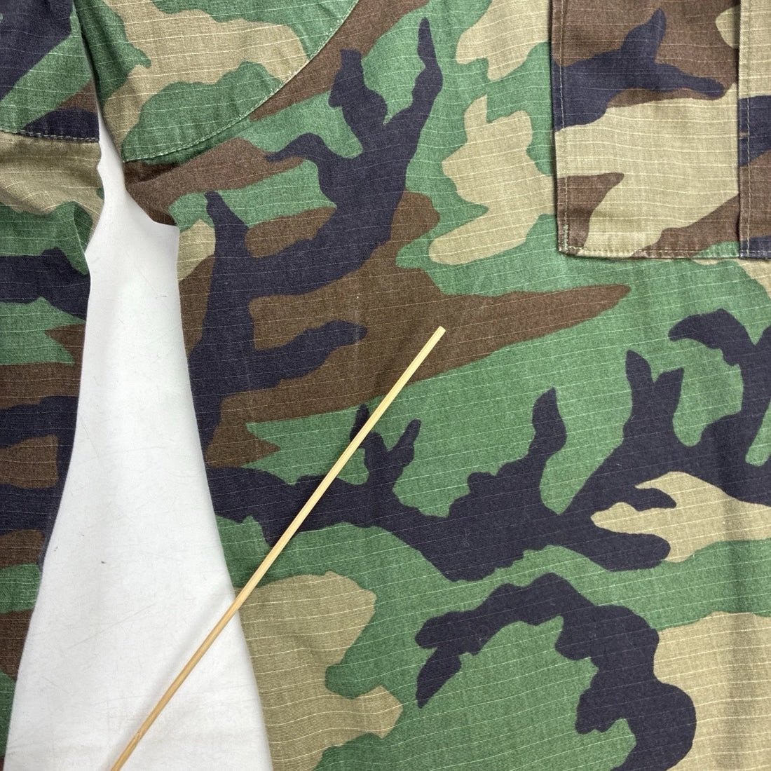 Hot Weather Combat Woodland Camo Cargo Utility Trousers Pants Size Medium