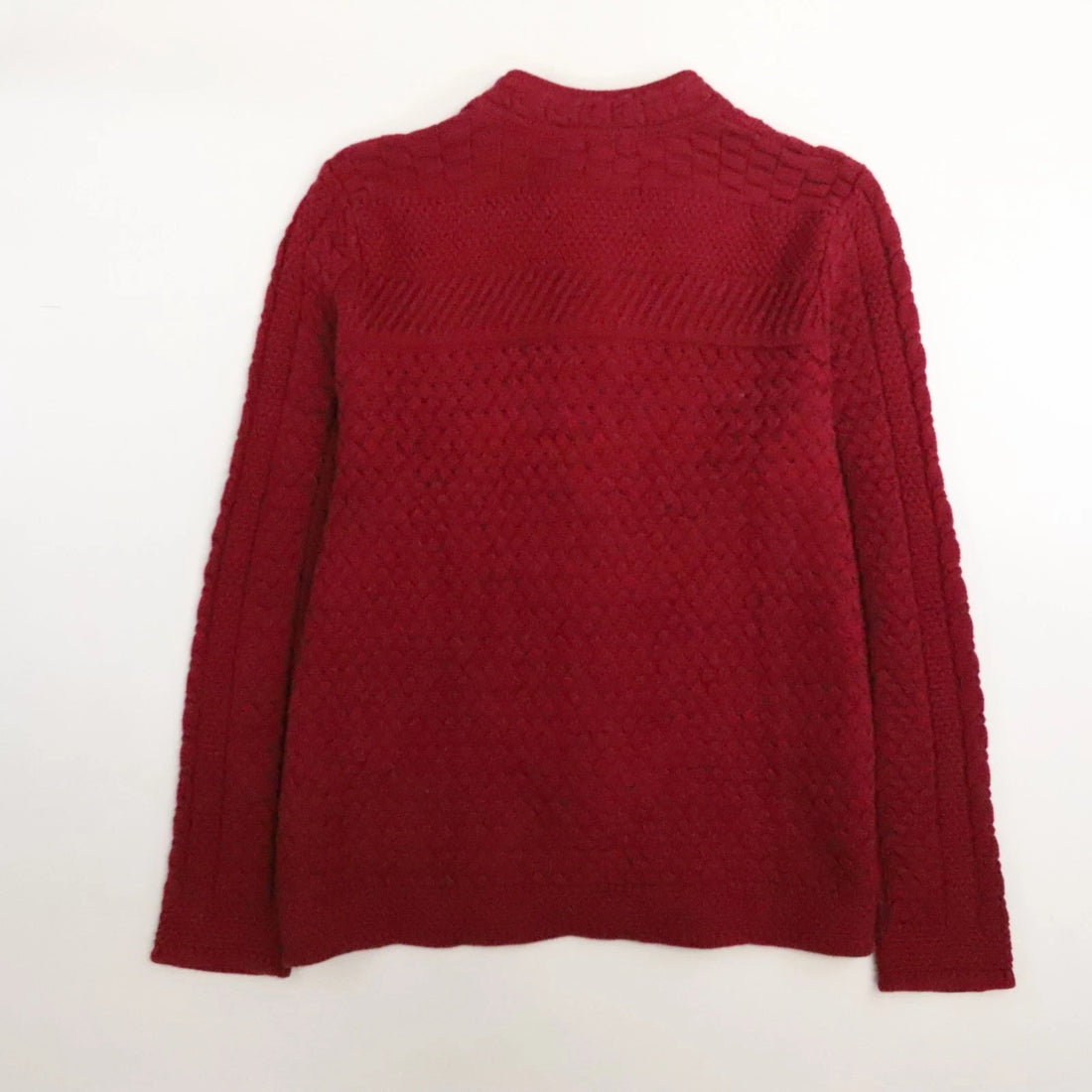 L.L. Bean Cardigan Sweater Womens Size Large Red
