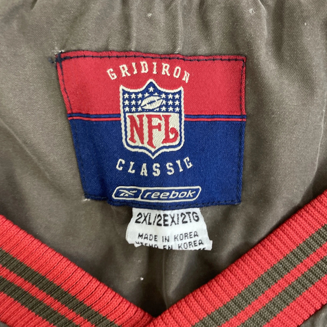 Vintage Tampa Bay Buccaneers Reebok Pullover Windbreaker Light Jacket 2XL NFL