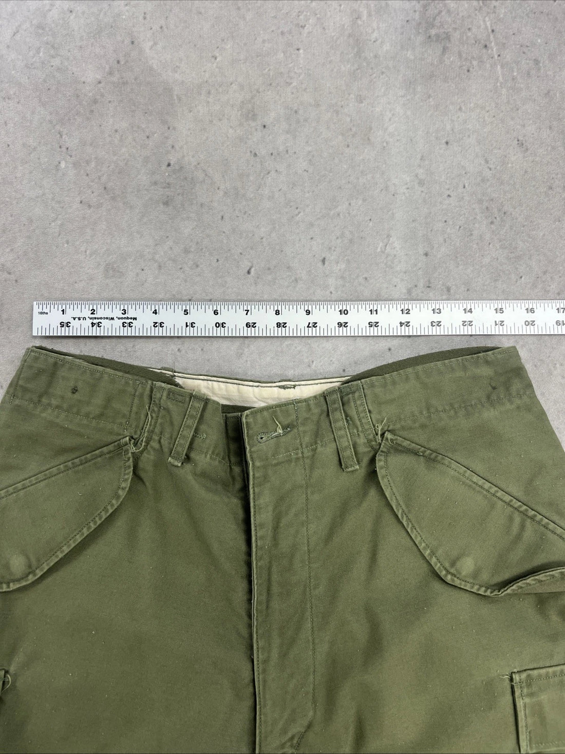 Vintage Military Army M-65 Field Trousers Pants Size Medium