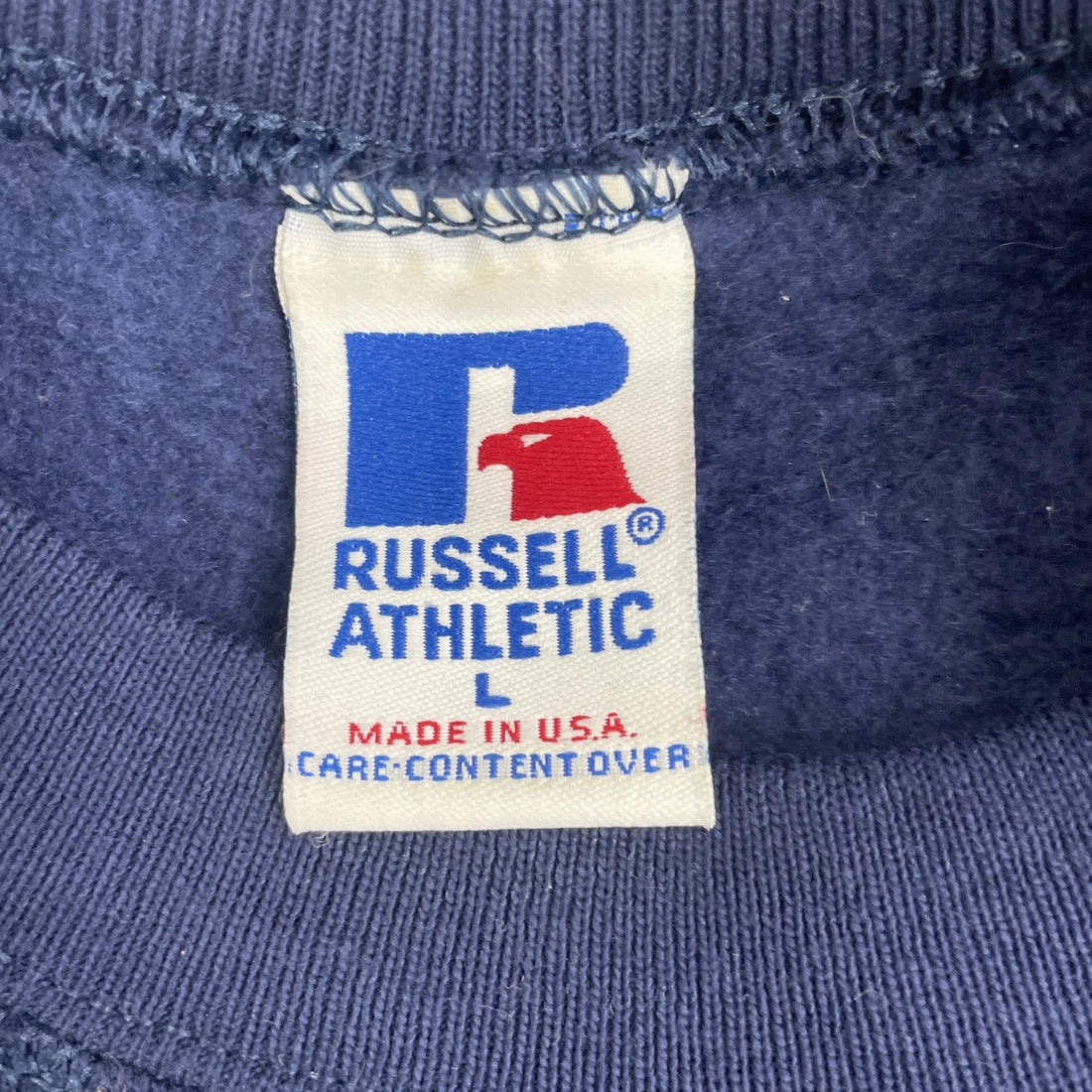 Vintage Michigan Wolverines Crest Russell Athletic Sweatshirt Large 90s NCAA