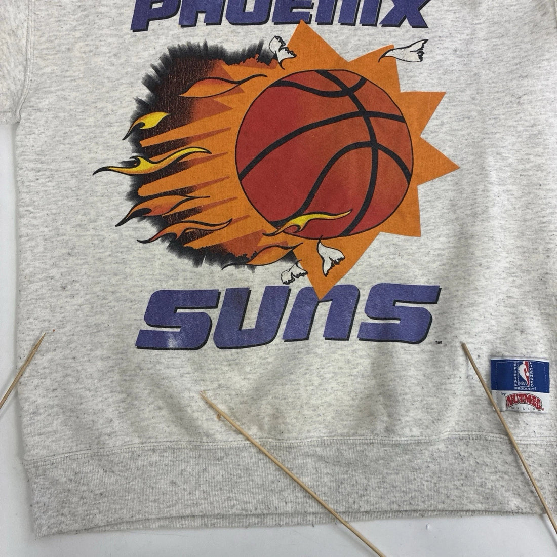 Phoenix Suns Nutmeg Crewneck Sweatshirt Size Medium NBA