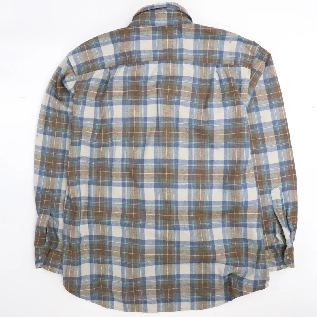 Pendleton Wool Fireside Button Up Shirt Size XL Long Plaid