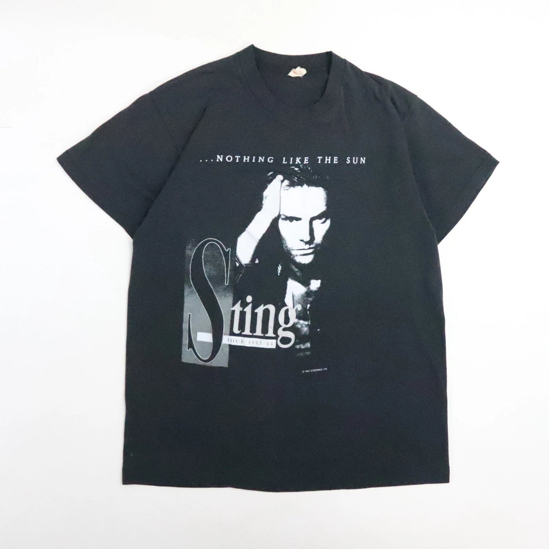 Vintage Sting Nothing Like The Sun Tour T-Shirt Size Large 1987 80s