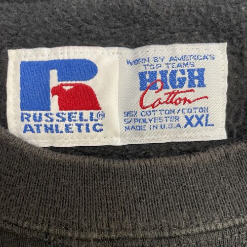 Vintage Fridley Tigers Football Russell Athletic Crewneck Sweatshirt Size 2XL