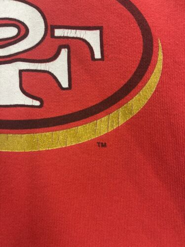 Vintage San Francisco 49ers Sweatshirt Crewneck Size Large 1993 90s NFL