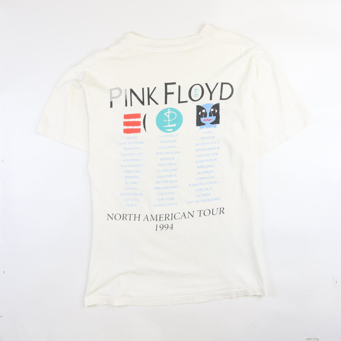 Vintage Pink Floyd Division Bell North American Tour T-Shirt Large 1994 90s
