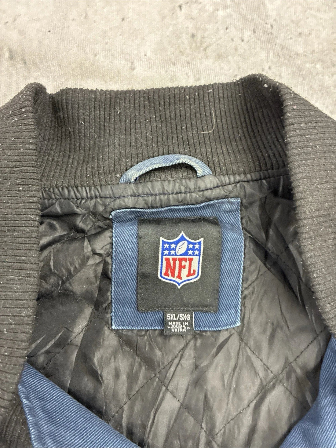 New England Patriots 5X Super Bowl Champs Bomber Jacket Size 5XL NFL