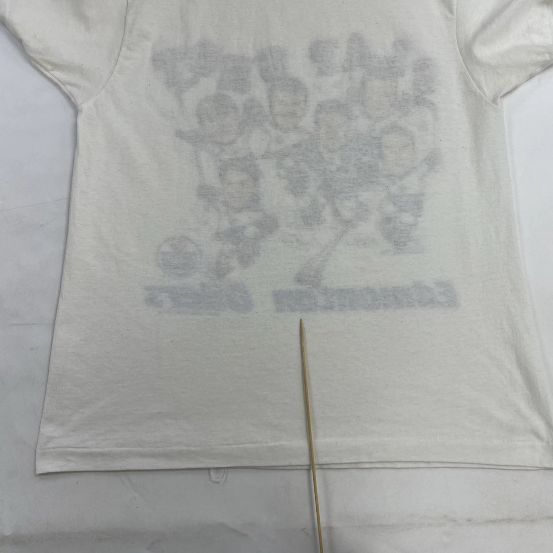 Vintage Edmonton Oilers Slap Shot Caricature T-Shirt Size Large NHL