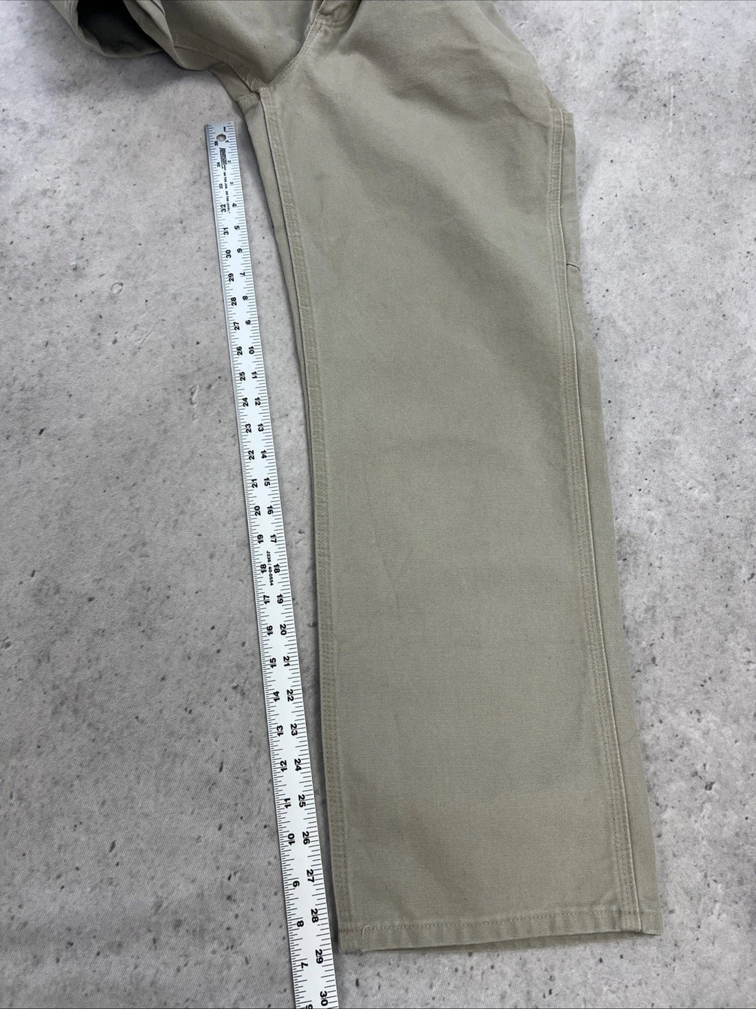 Carhartt Canvas Carpenter Work Pants Size 30 X 30