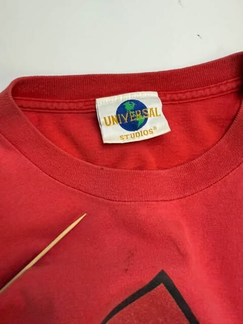 Vintage Woody Woodpecker Universal Studios T-Shirt Size Medium 1997 90s