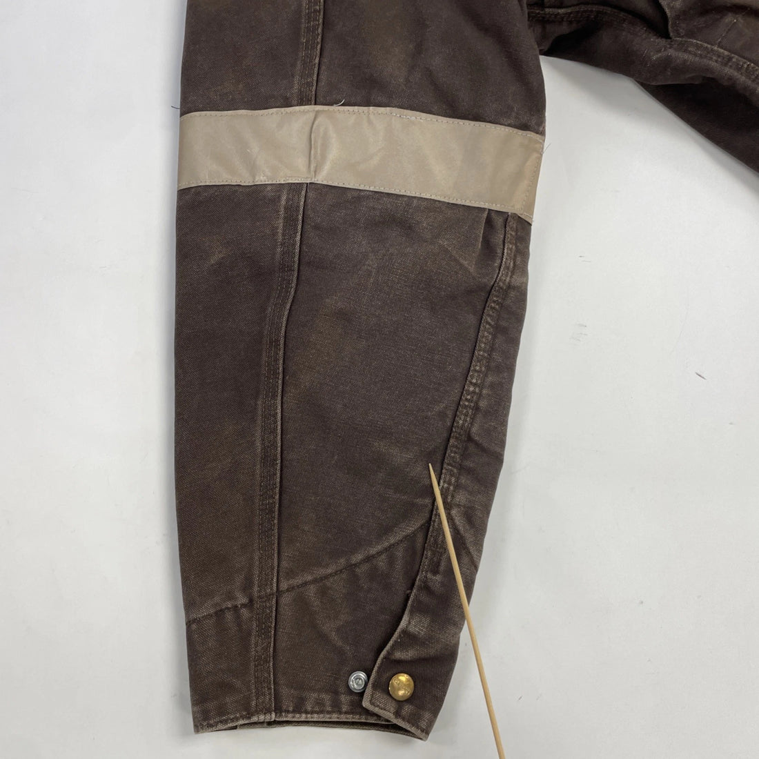 Carhartt Canvas Detroit Work Jacket Size 2XL Brown Blanket Lined J97 DKB