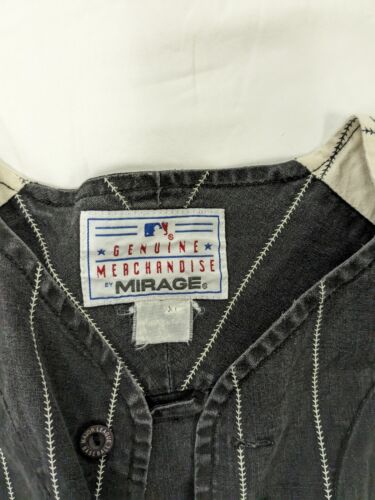 Vintage Arizona Diamondbacks Mirage Baseball Jersey Size XL Pinstripe MLB